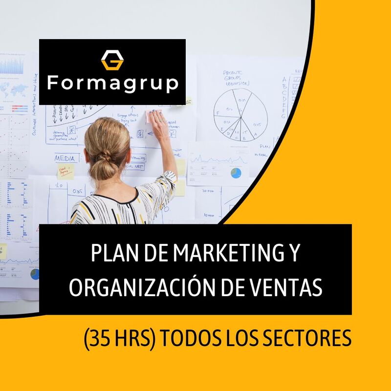 Curso de Plan de Marketing y Organización de ventas de Formagrup